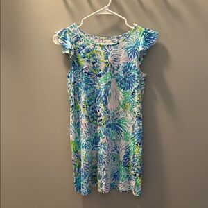 Lily Pulitzer Girls Floral Sleeveless Dress